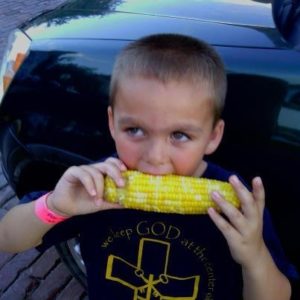 Corn on the Cob Eater at FSF