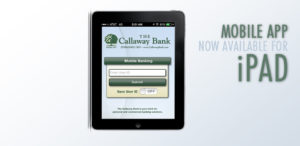 callaway bank ipad app