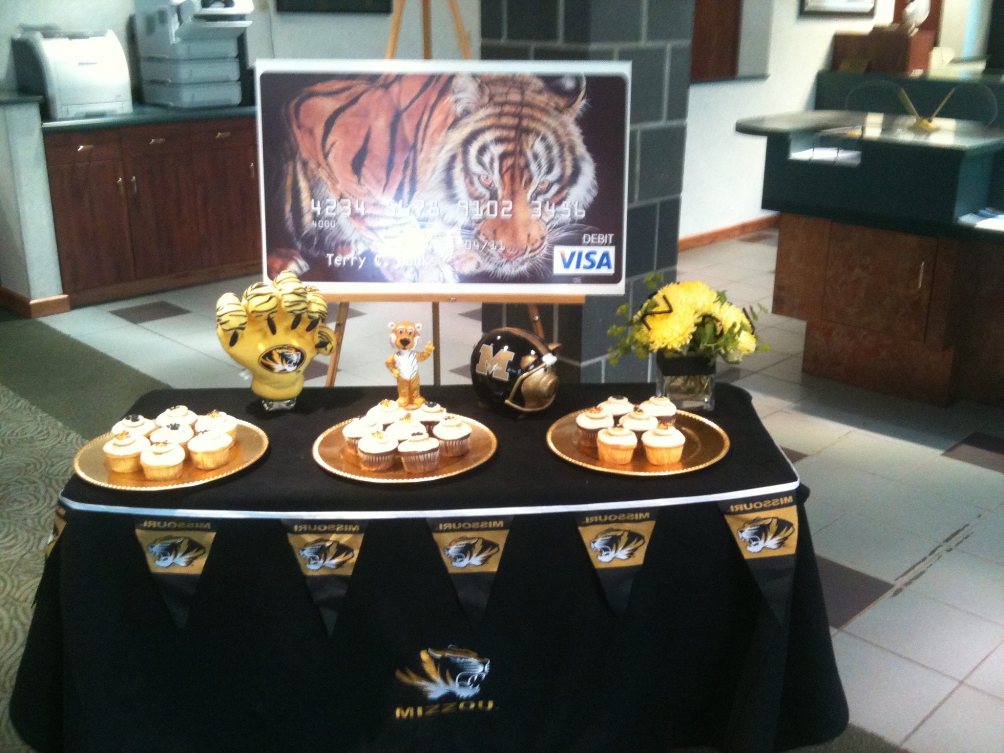 Mizzou Lobby Tailgate The Callaway Bank