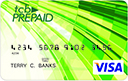 TCB prepaid card sample