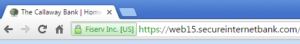 Browser greenbar