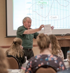 Steve Lefever teaching in 2016