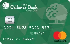 The Callaway Bank Credit Card.