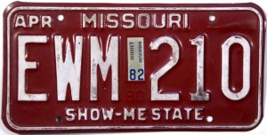 mo license plate