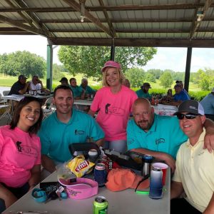 Local bankers at golfing fundraiser | Community Bank